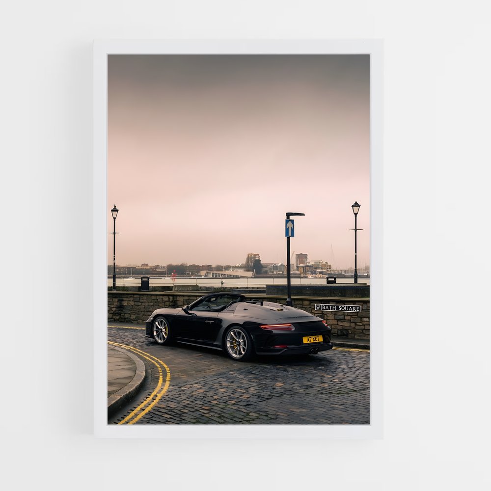 Poster vif et lumineux – affiche Porsche (vue 3)
